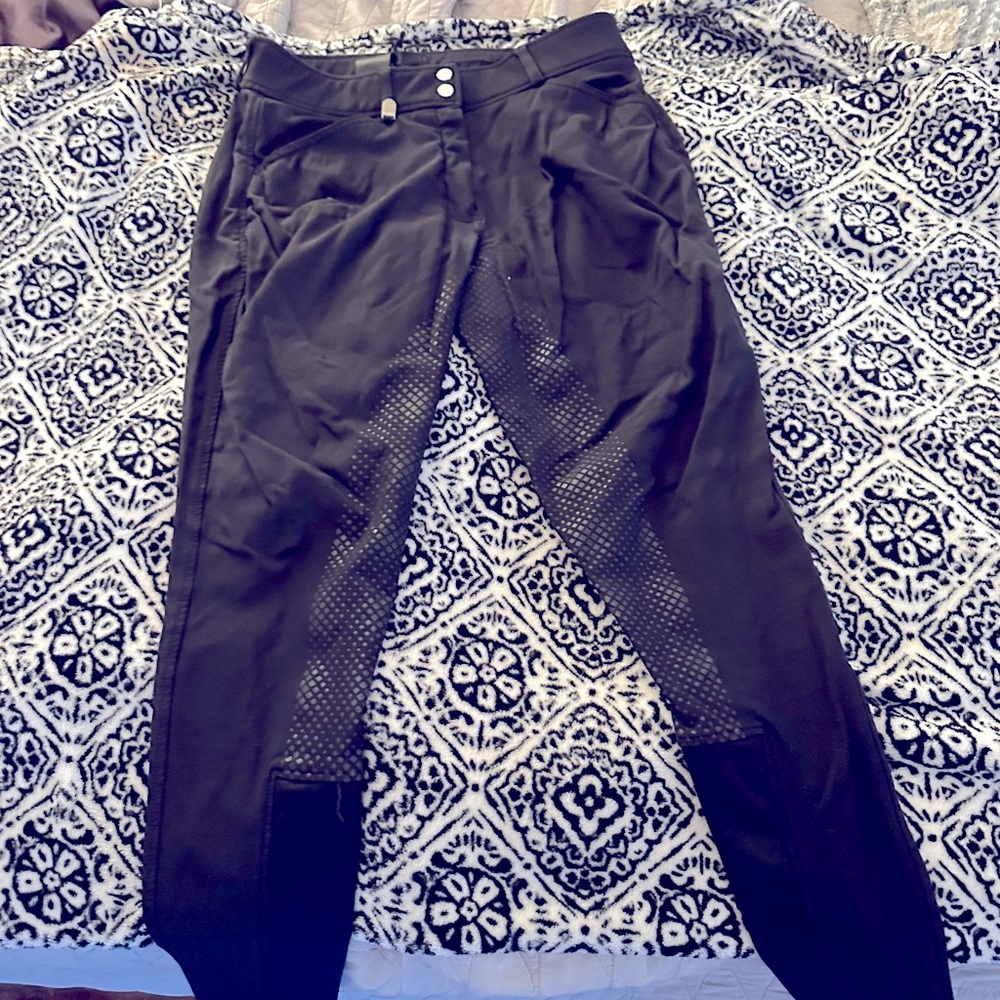 Horze Full Seat Black Breeches Women’s 30R